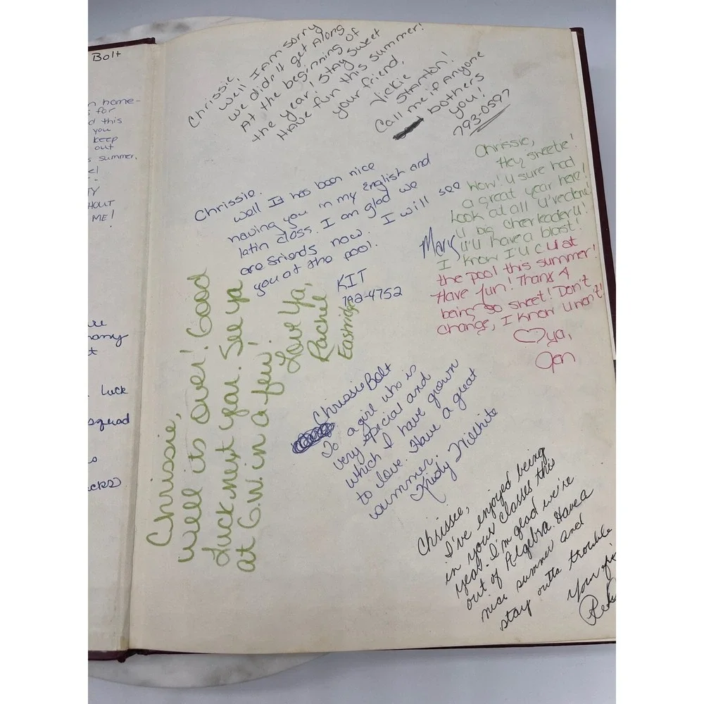1989 John M Langston Junior High School Legend Year Book Vol 32